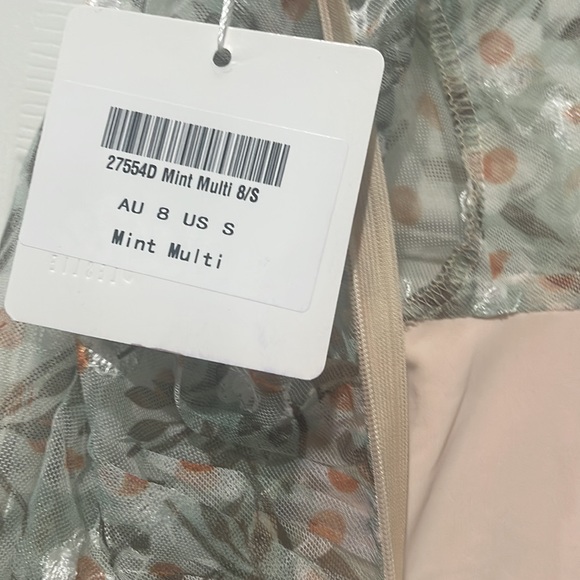 Floral Ruched Mini Dress - Picture 6 of 7